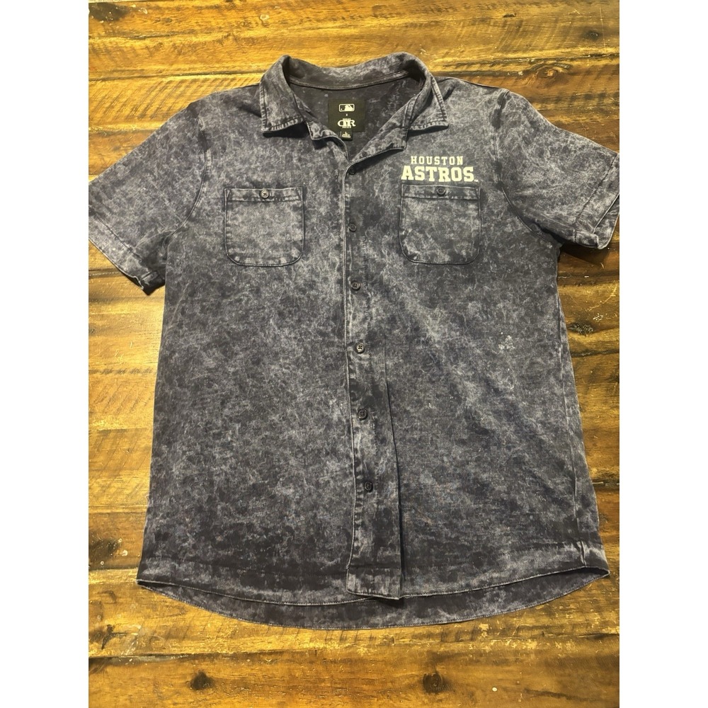 Men's Darius Rucker Collection Fanatics Acid Wash L Houston Astros MLB Cotton